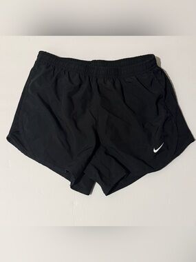 Youth Nike Black Athletic Shorts with Lining